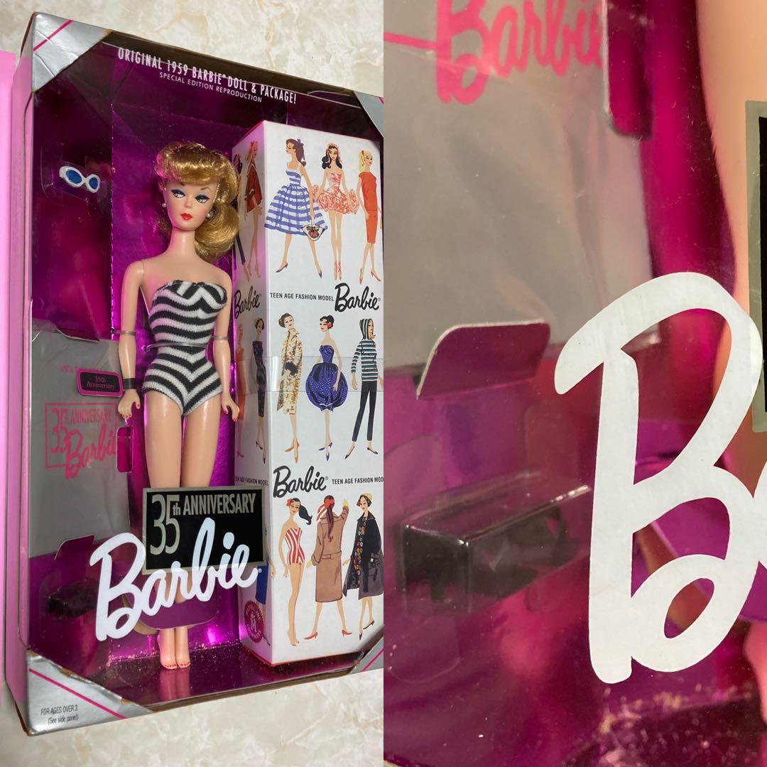 バービー　リプロのサンダル、手袋、サングラス　35thアニバーサリー　レア