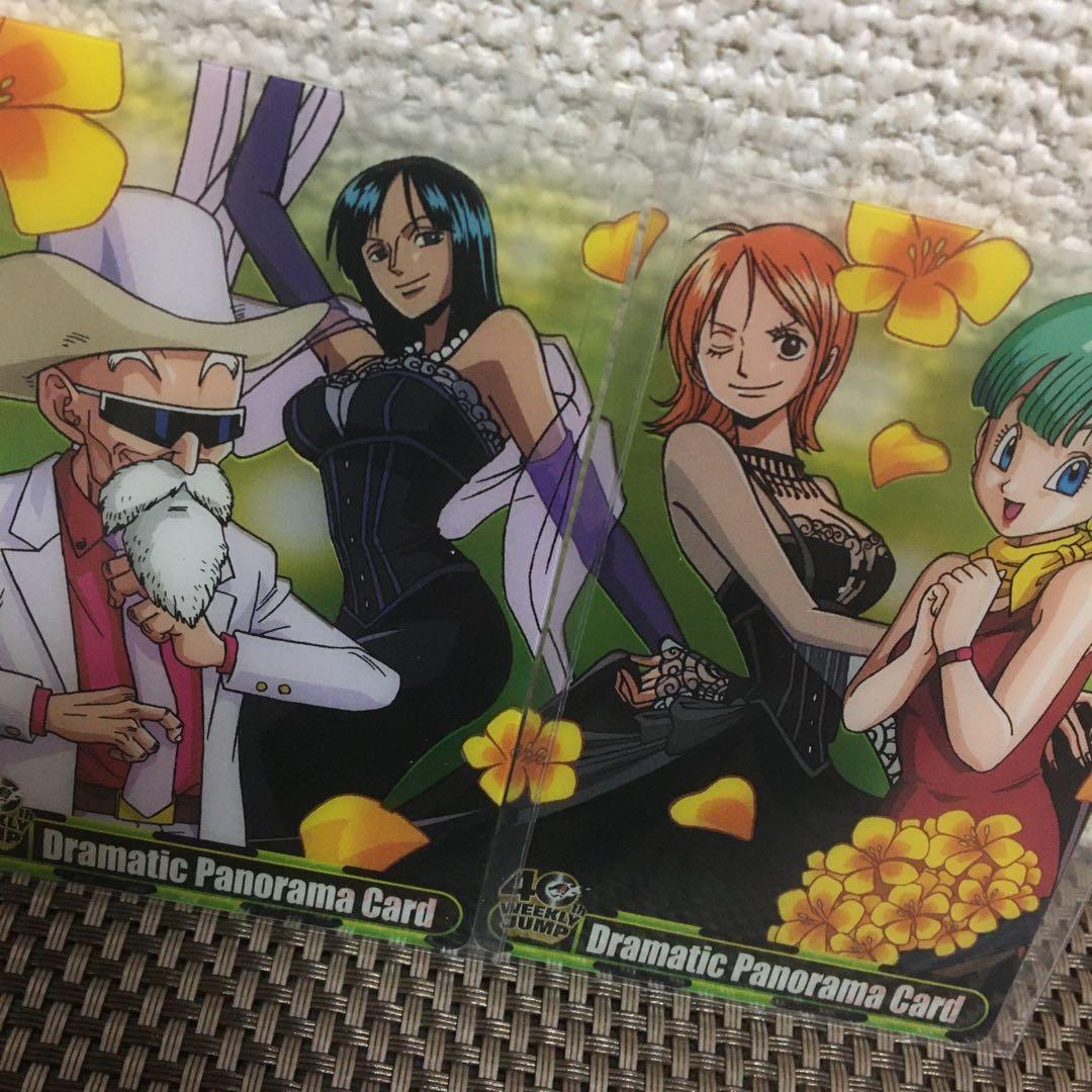 40周年 ワンピース ドラゴンボール カード