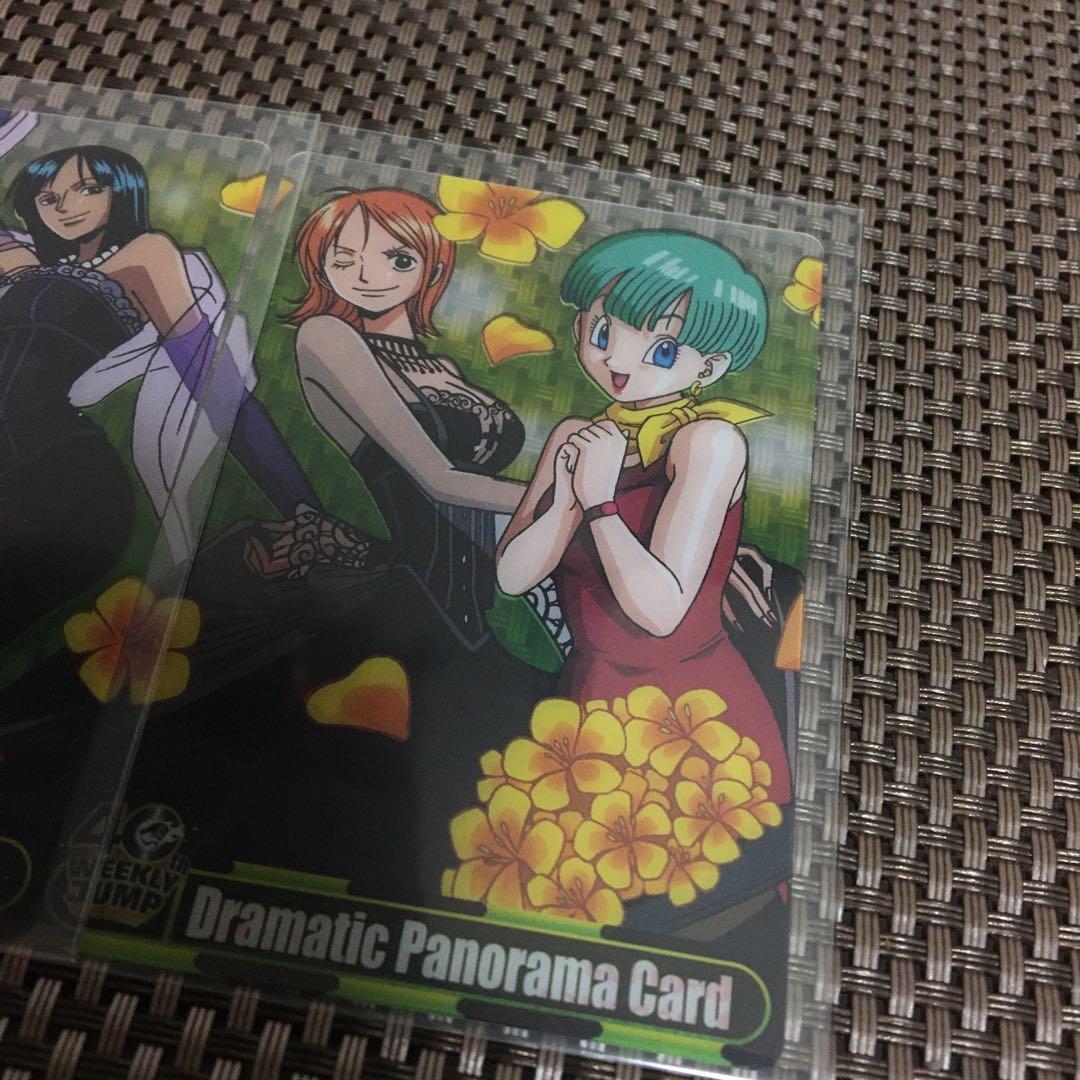 40周年 ワンピース ドラゴンボール カード