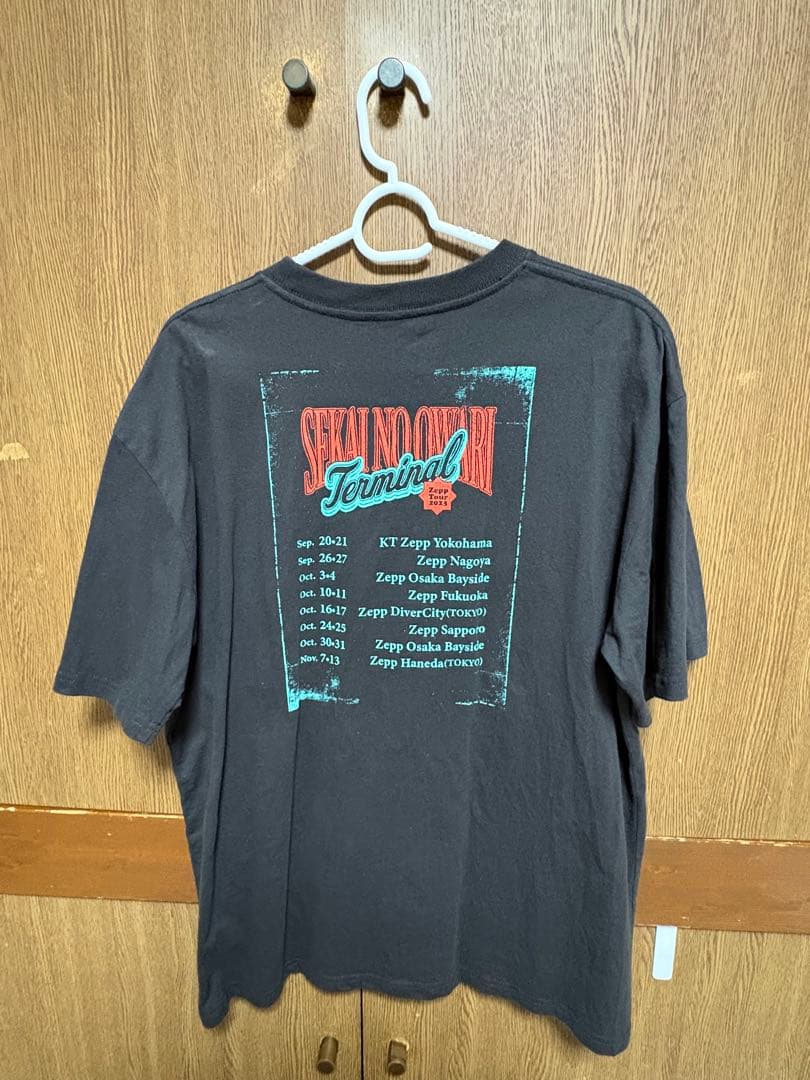 SEKAINO OWARI セカオワ 「Terminal 」Tシャツ L