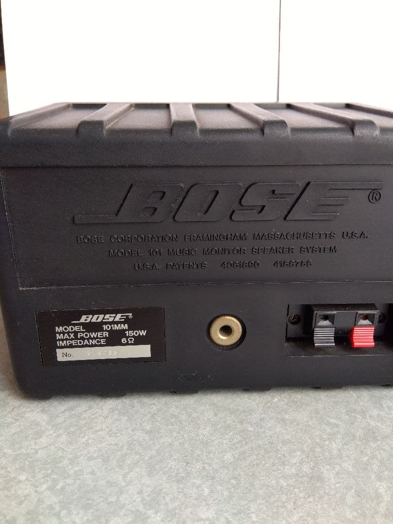 BOSE 101MM スピーカー ブラック　２個セット
