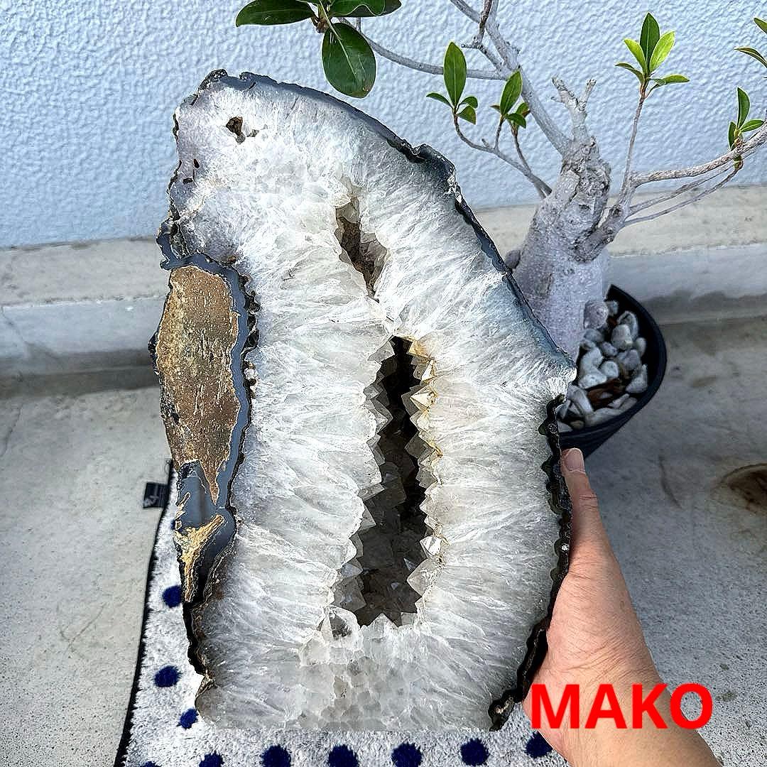 M1708☆水晶ドーム16.6Kg☆天然石　原石☆N50308