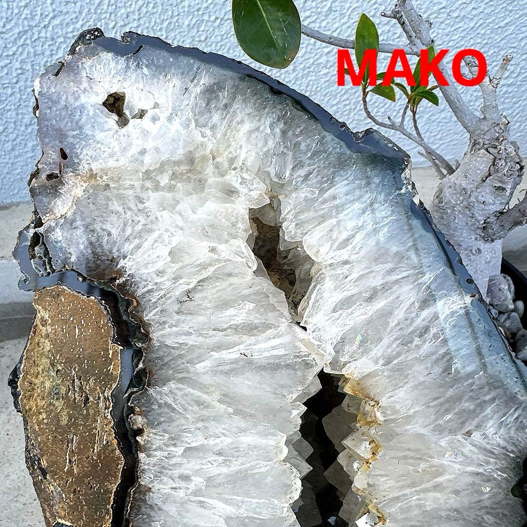 M1708☆水晶ドーム16.6Kg☆天然石　原石☆N50308