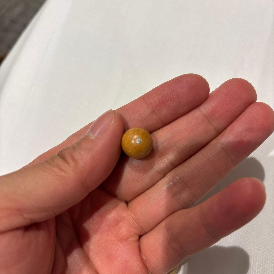 柘植のピアス！綺麗！ズーンとくる！