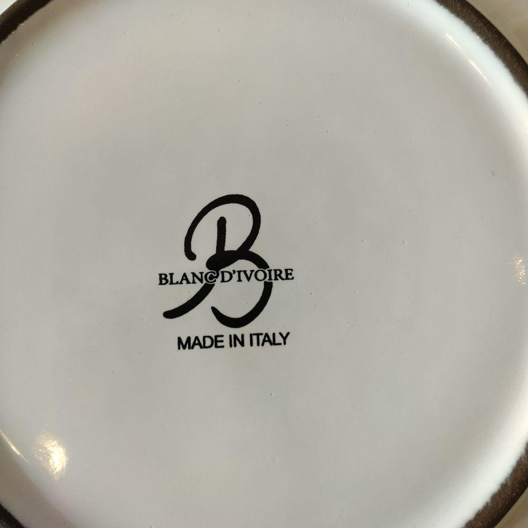 イタリア製＊BLANC D'IVOIRE ブラン ディボワール　プレート