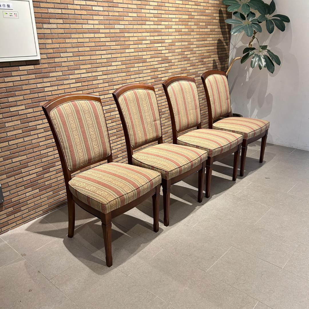 希少なセット♥マルニ木工　地中海シリーズダイニングチェア　４脚