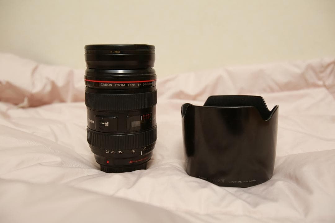 レンズ(ズーム) canon EF 24-70 F2,8