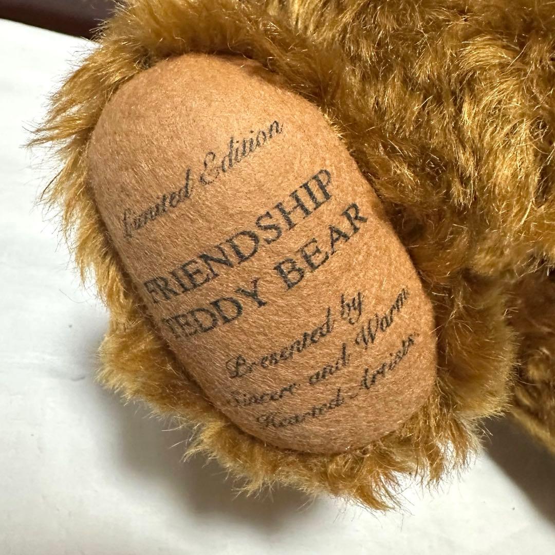 愛のテディベア展　2000年　テディベア　600体限定品　レトロ　彩鳳堂　日本製