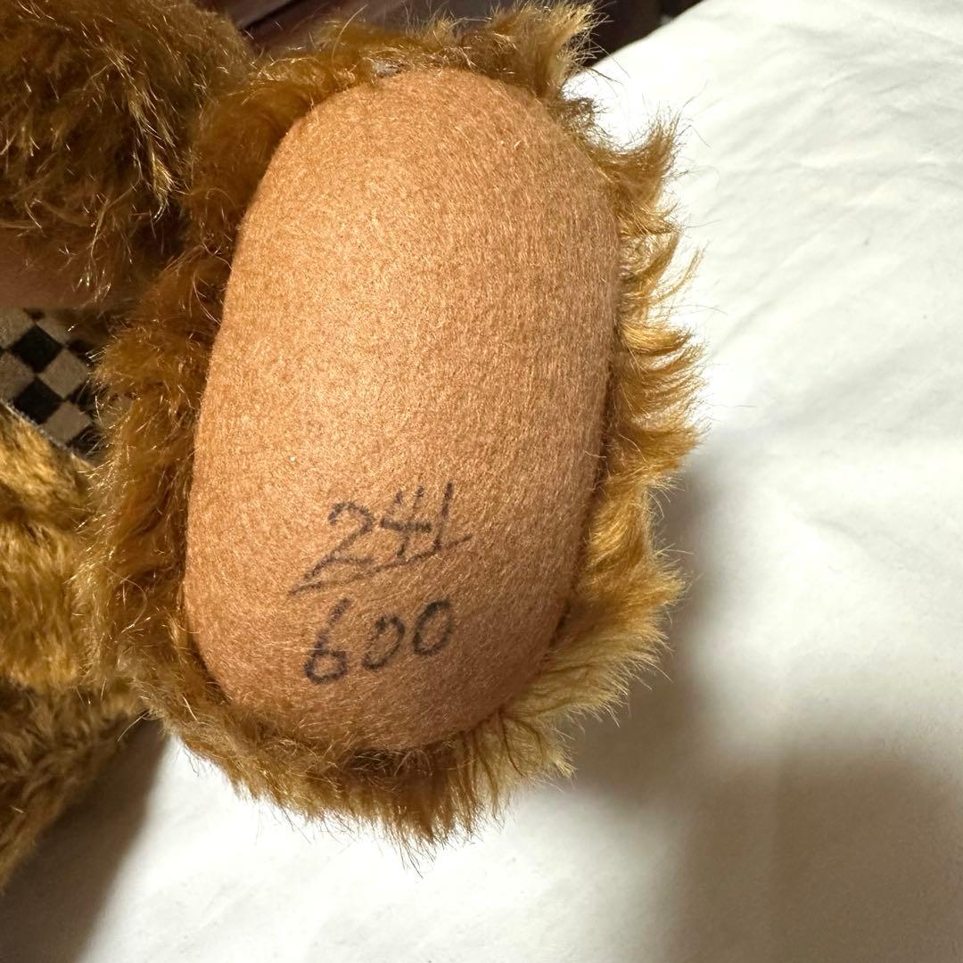 愛のテディベア展　2000年　テディベア　600体限定品　レトロ　彩鳳堂　日本製