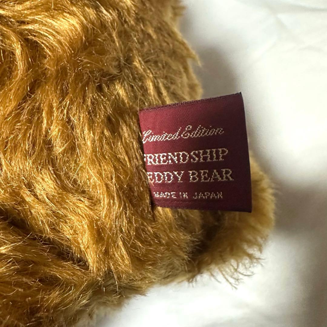 愛のテディベア展　2000年　テディベア　600体限定品　レトロ　彩鳳堂　日本製