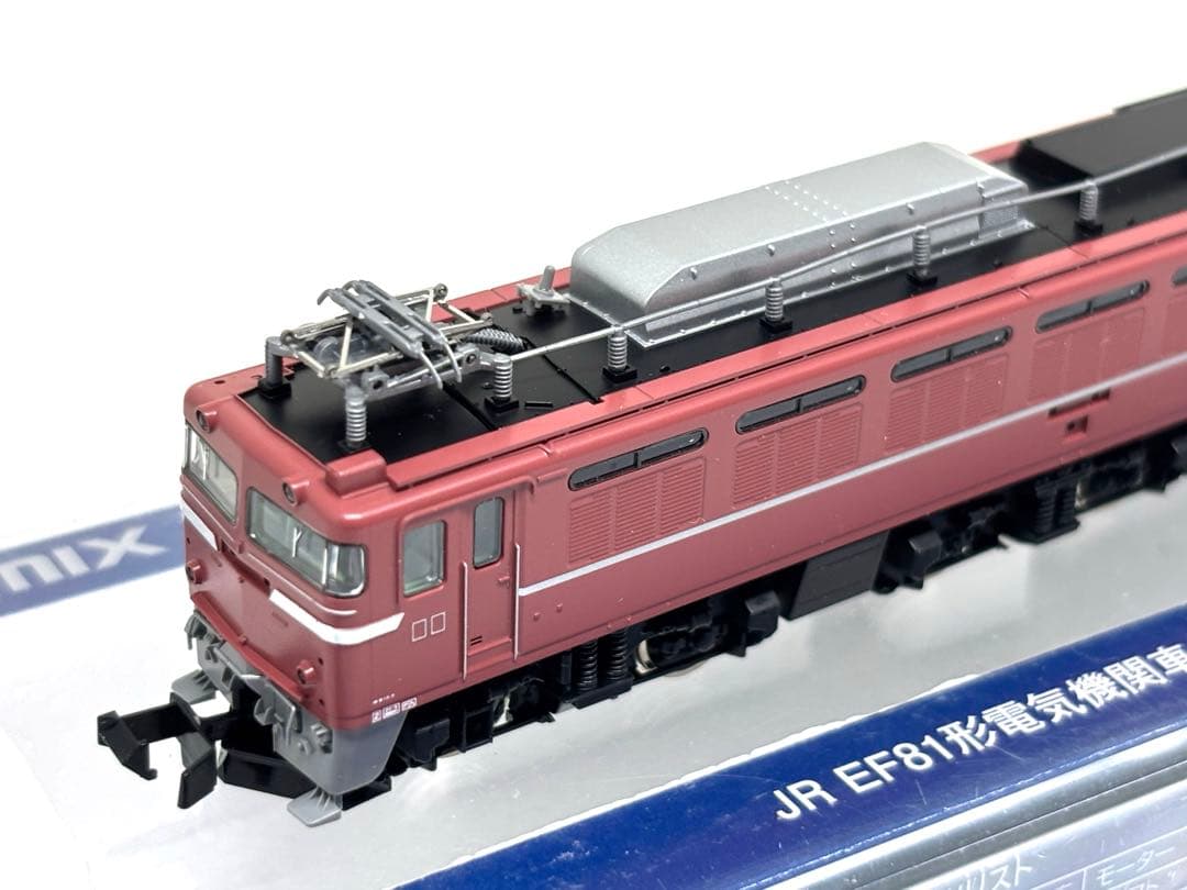 TOMIX 7123 EF81-81 復活お召塗装 カシオペア紀行 最終牽引機