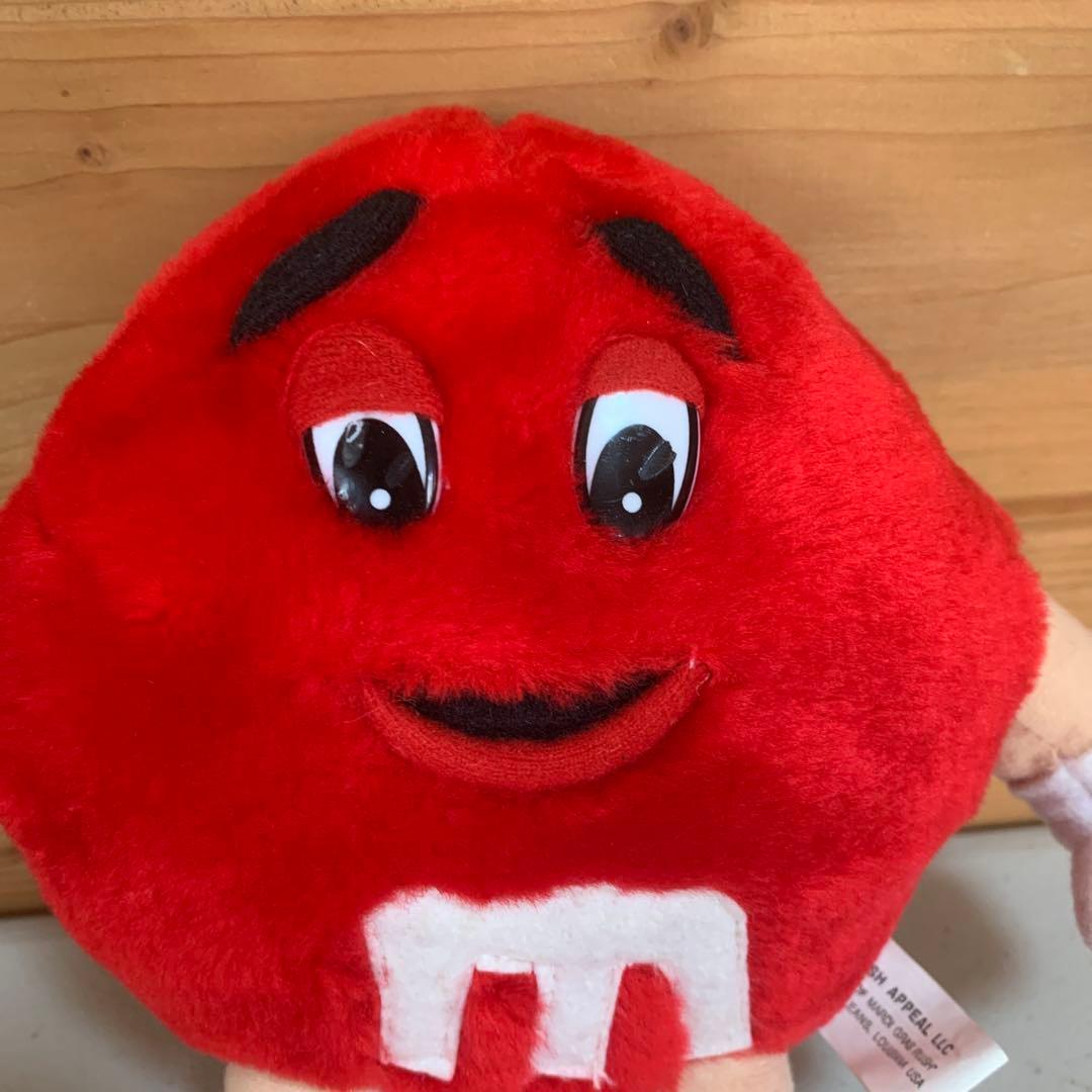 初期M&M's レッド ぬいぐるみ 約23cm スーパーレア