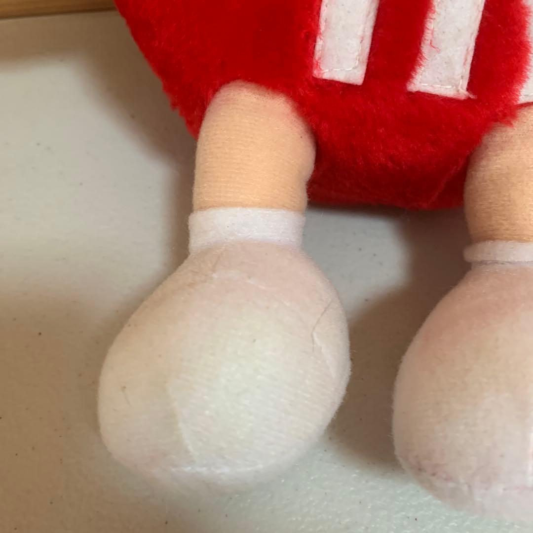 初期M&M's レッド ぬいぐるみ 約23cm スーパーレア