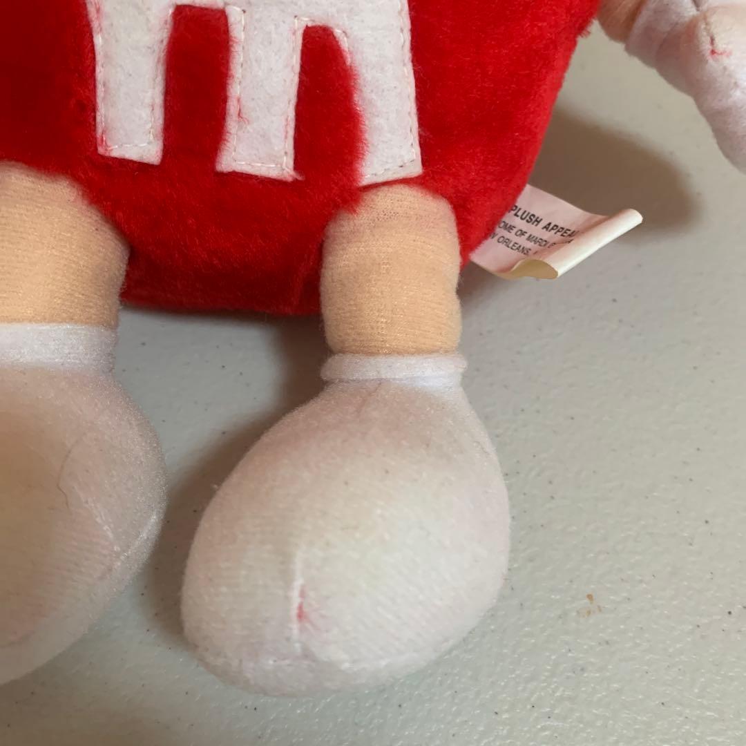 初期M&M's レッド ぬいぐるみ 約23cm スーパーレア