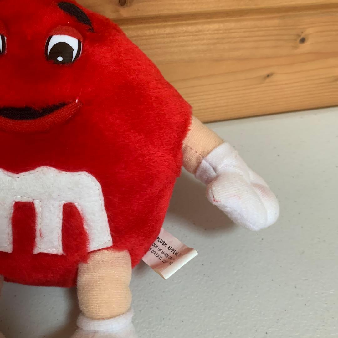 初期M&M's レッド ぬいぐるみ 約23cm スーパーレア