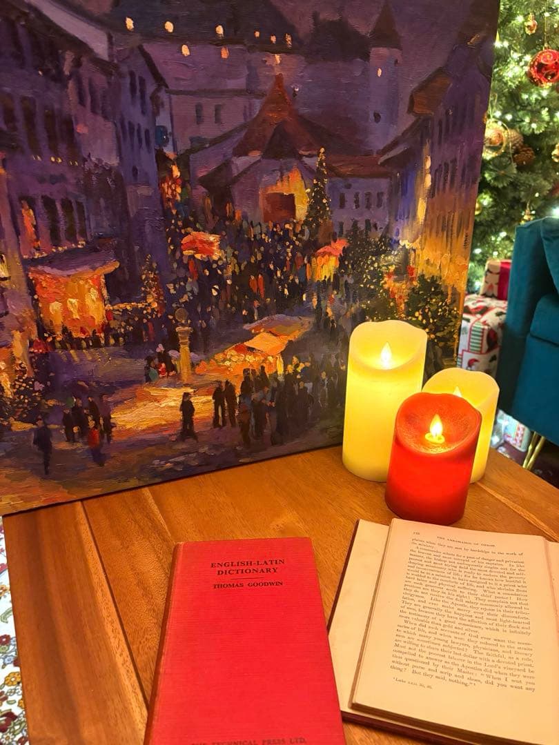 クリスマス風 夜景アート 絵画 インテリア キャンバス 北欧風