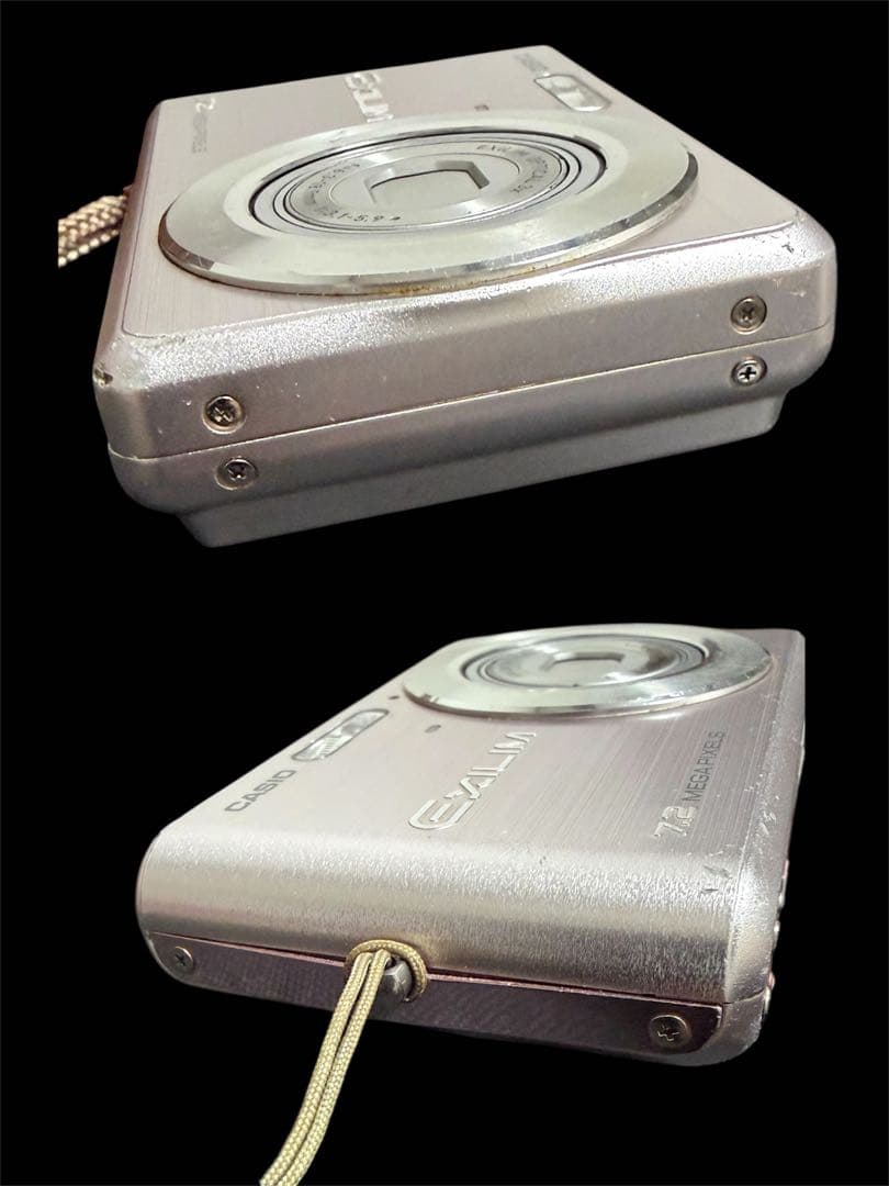 CASIO EXILIM 7.2メガピクセル コンパクト デジカメ EX-Z77