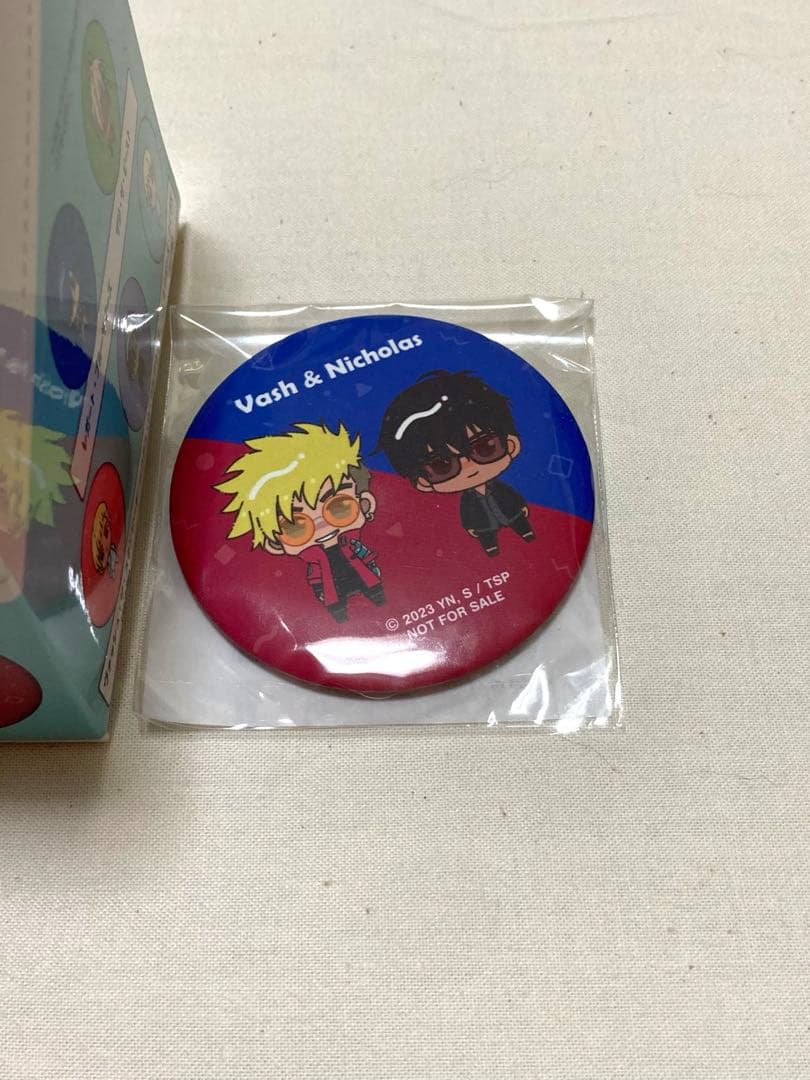 TRIGUN STAMPEDE トライガン ちょこんと！マット缶バッジ10個入り