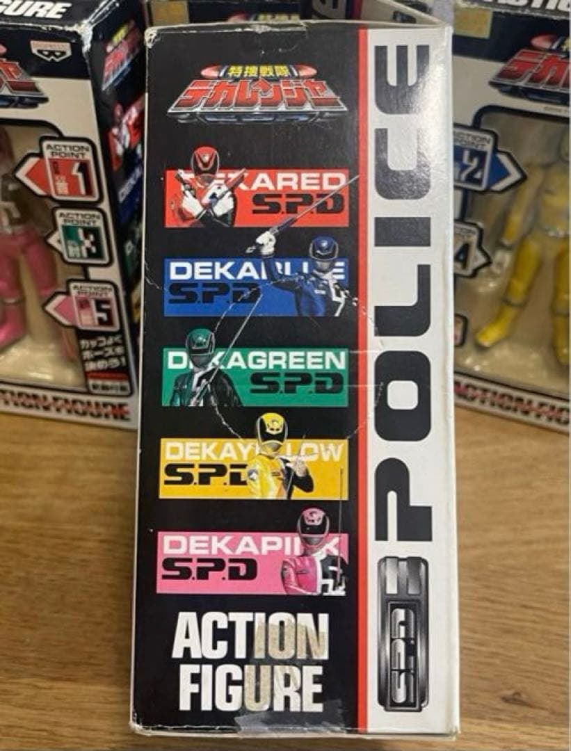 特捜戦隊　デカレンジャー　フィギュア　戦隊ヒーロー　特撮 平成　おもちゃ レア