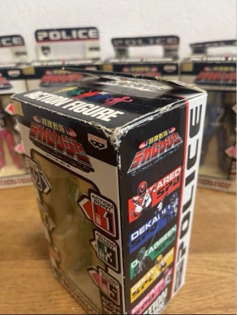 特捜戦隊　デカレンジャー　フィギュア　戦隊ヒーロー　特撮 平成　おもちゃ レア