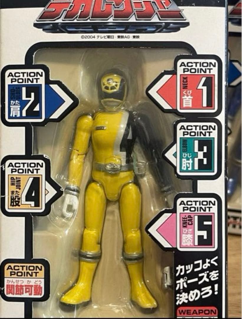 特捜戦隊　デカレンジャー　フィギュア　戦隊ヒーロー　特撮 平成　おもちゃ レア