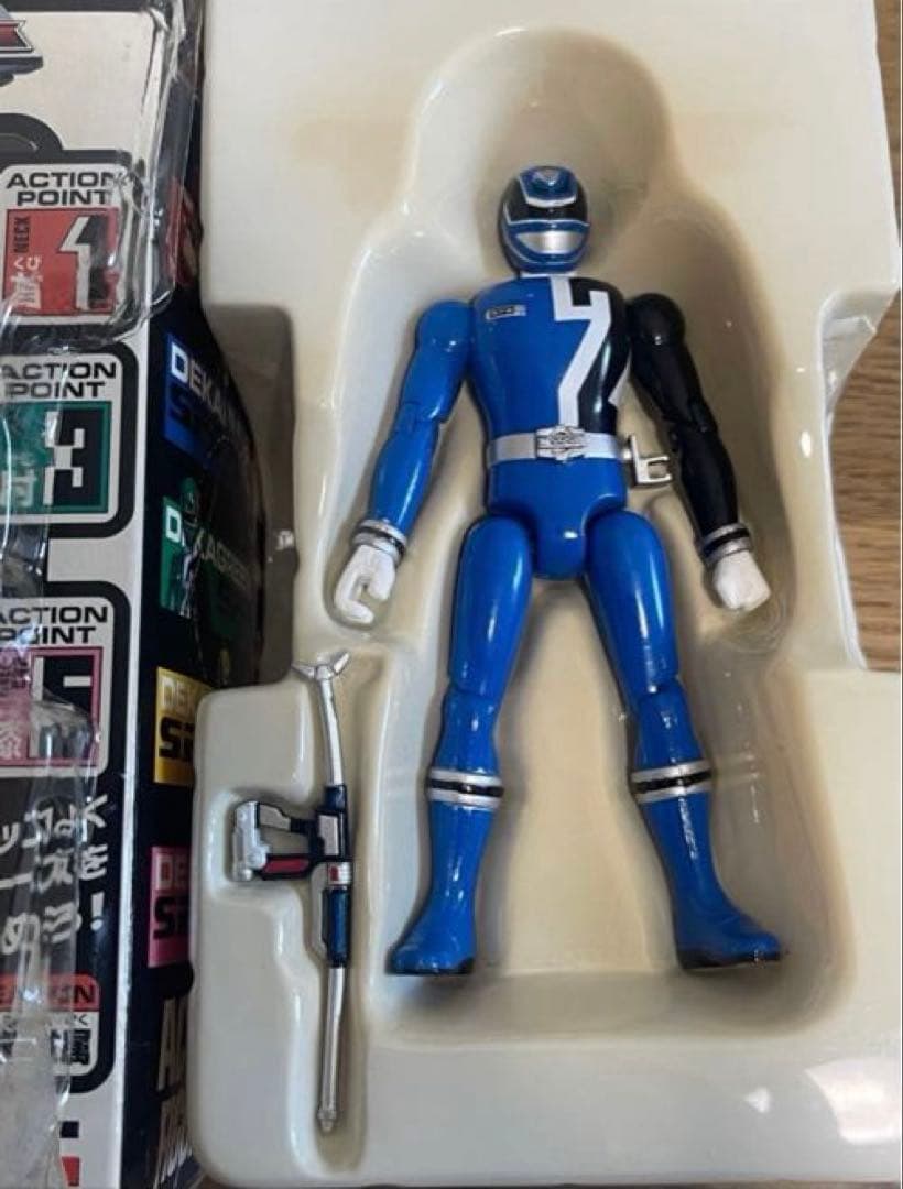 特捜戦隊　デカレンジャー　フィギュア　戦隊ヒーロー　特撮 平成　おもちゃ レア