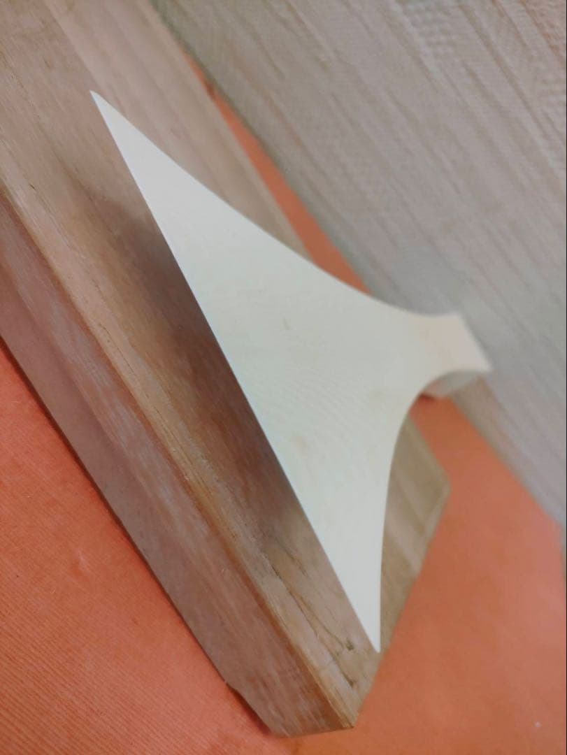 三味線 撥(バチ) 上作 開き11.5㎝ 重量170g