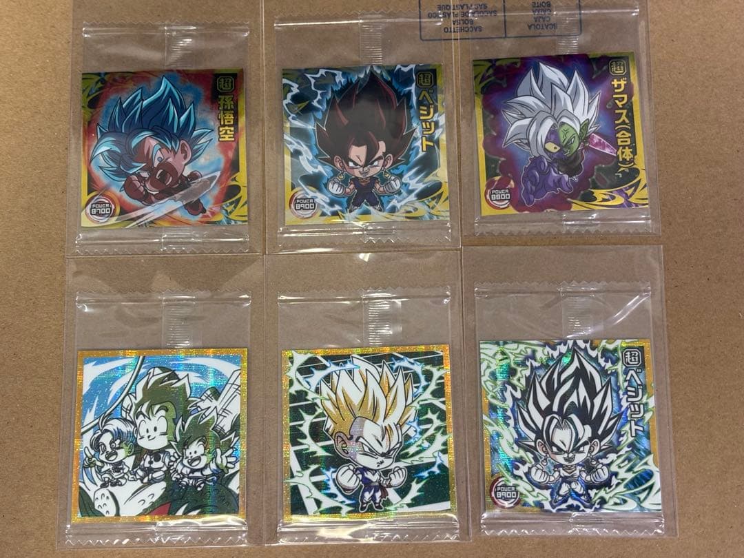 ドラゴンボール超戦士シールウエハース超 奇跡のフュージョン　第2弾