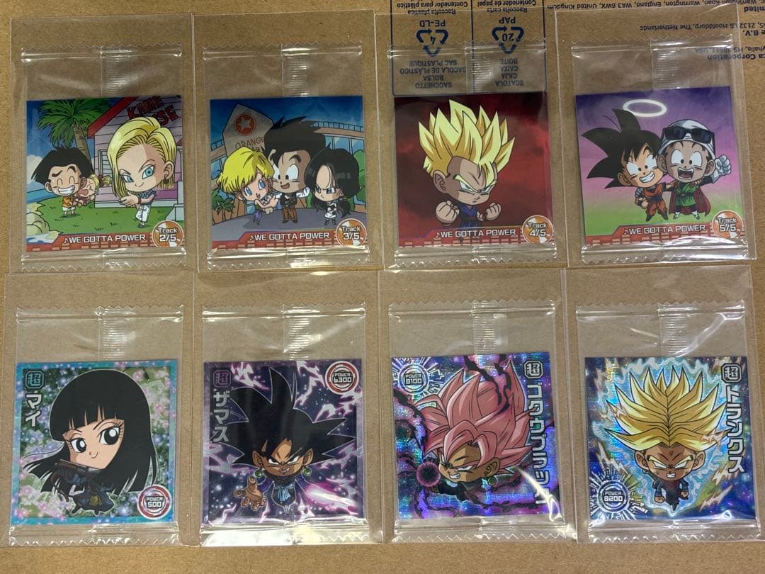 ドラゴンボール超戦士シールウエハース超 奇跡のフュージョン　第2弾