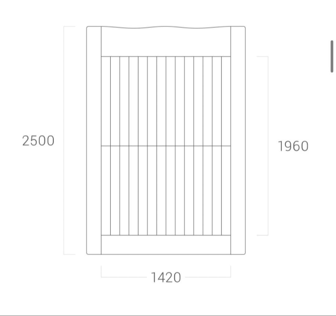 アルモニア metria ダブルベッド　ローベッド【引き取り希望】おまけあり