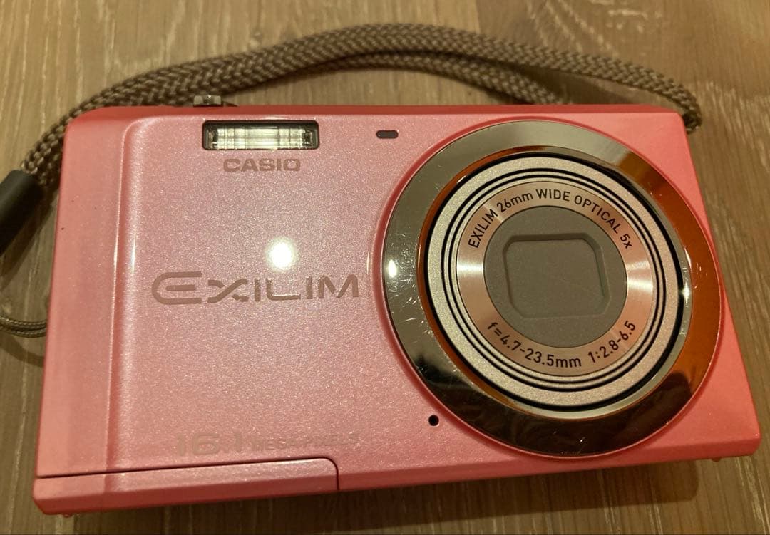 【ジャンク】CASIO EXILIM EX-Z28 ピンク 16.1MP