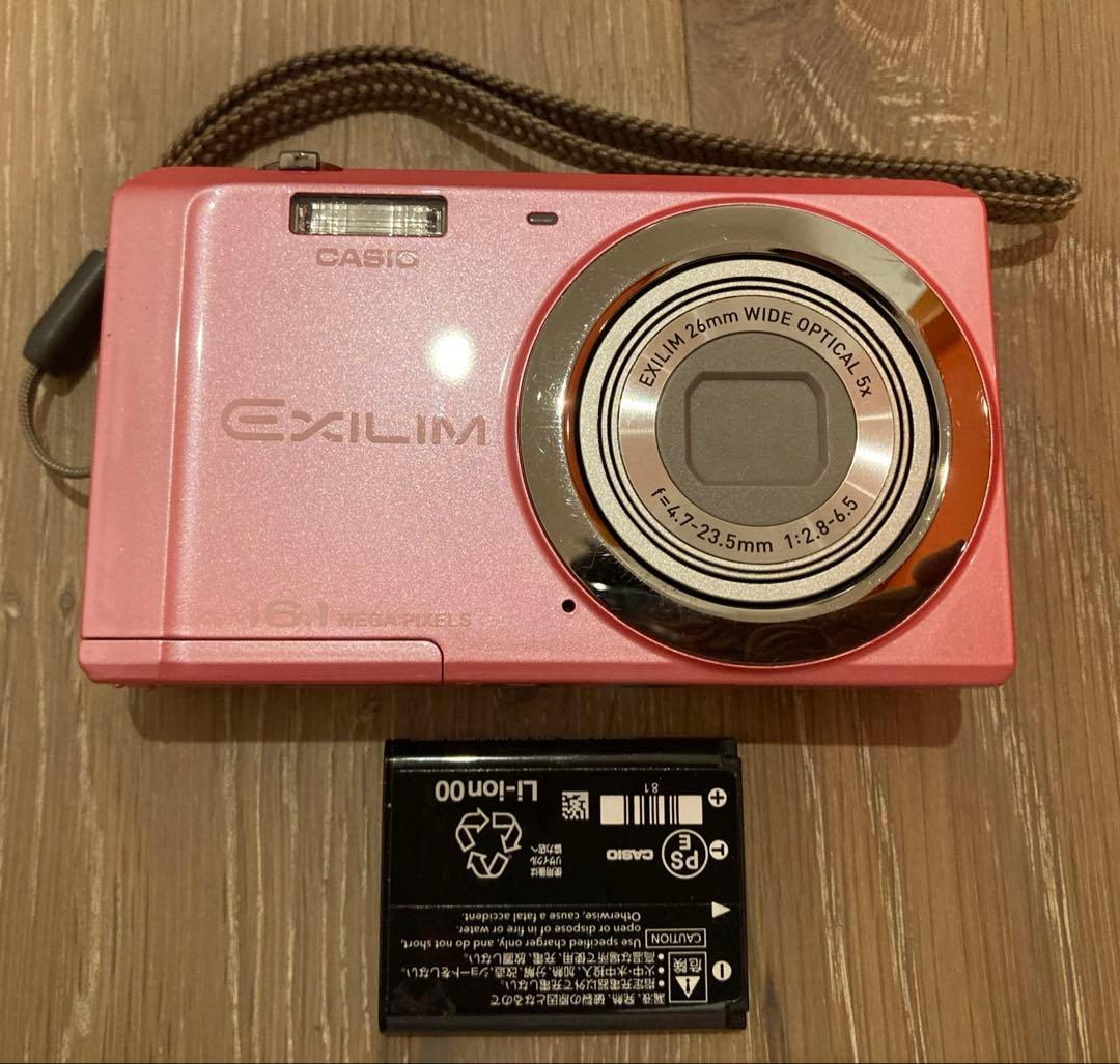 【ジャンク】CASIO EXILIM EX-Z28 ピンク 16.1MP