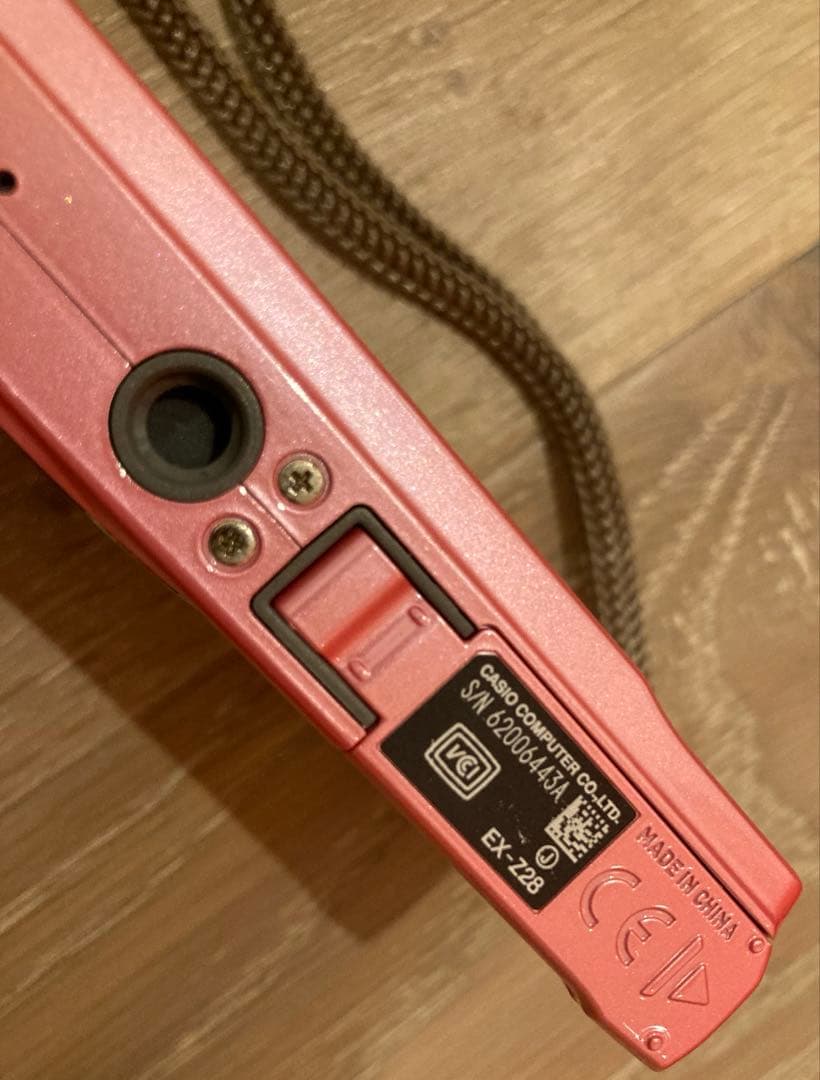 【ジャンク】CASIO EXILIM EX-Z28 ピンク 16.1MP