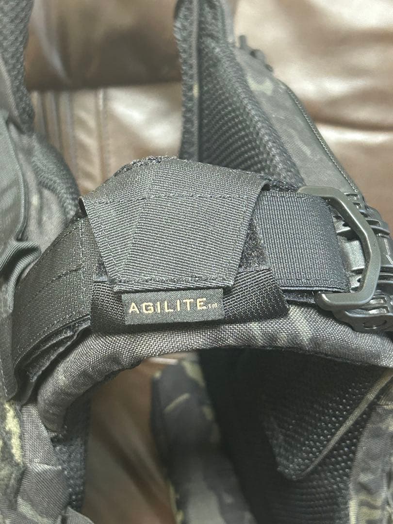 【美品】実物AGILITE K19 実物装備多数マルチカムブラック esstac