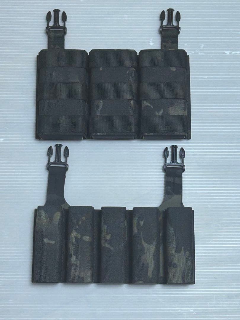 【美品】実物AGILITE K19 実物装備多数マルチカムブラック esstac