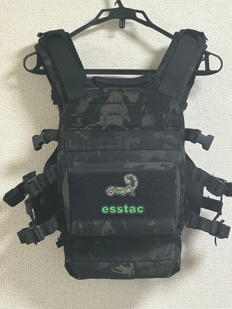 【美品】実物AGILITE K19 実物装備多数マルチカムブラック esstac