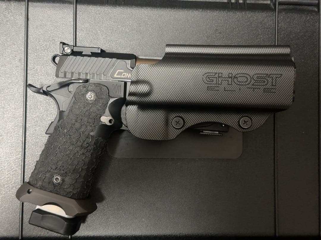 実物　ハイキャパ　ホルスター　コンバットマスター　tti staccato