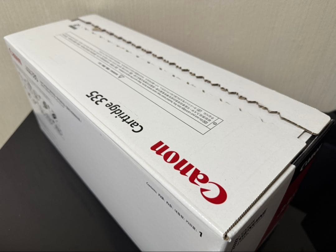 【未使用品】純正品 キャノン CRG-335BLK カートリッジ 335ブラック