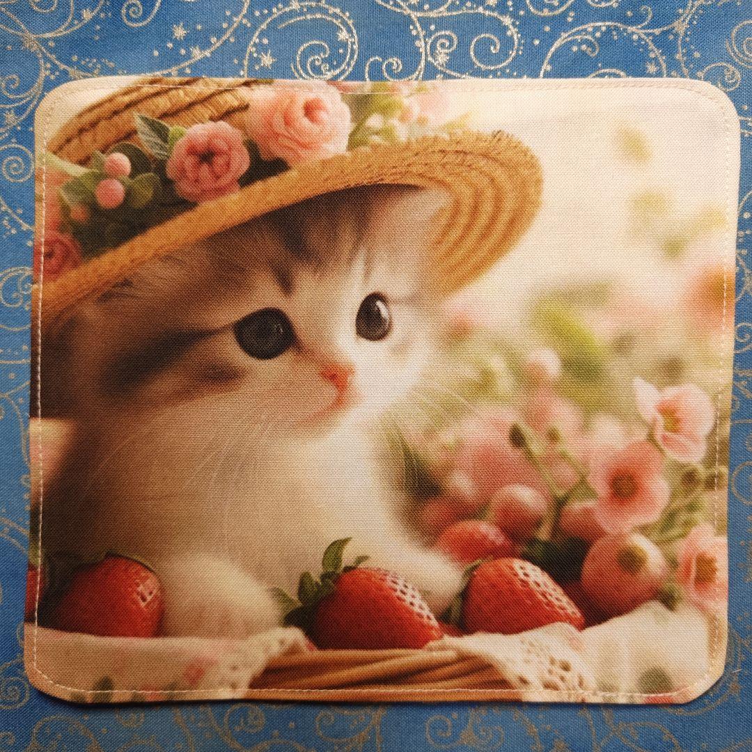 まるみ　ハンカチ　ねこちゃん柄　19枚