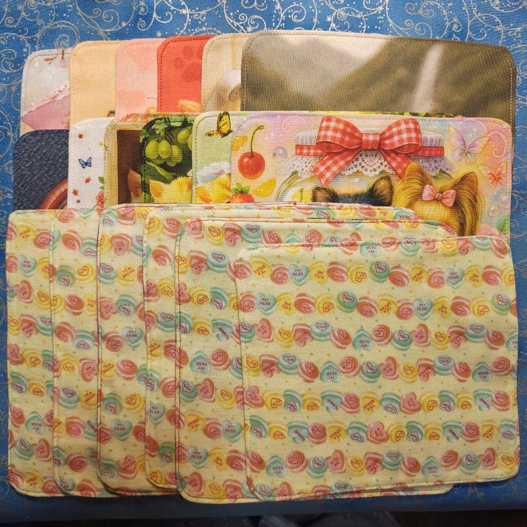 まるみ　ハンカチ　ねこちゃん柄　19枚