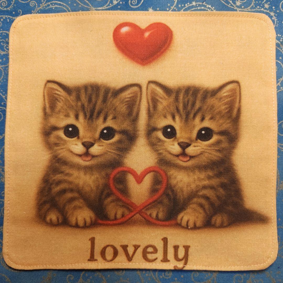 まるみ　ハンカチ　ねこちゃん柄　19枚