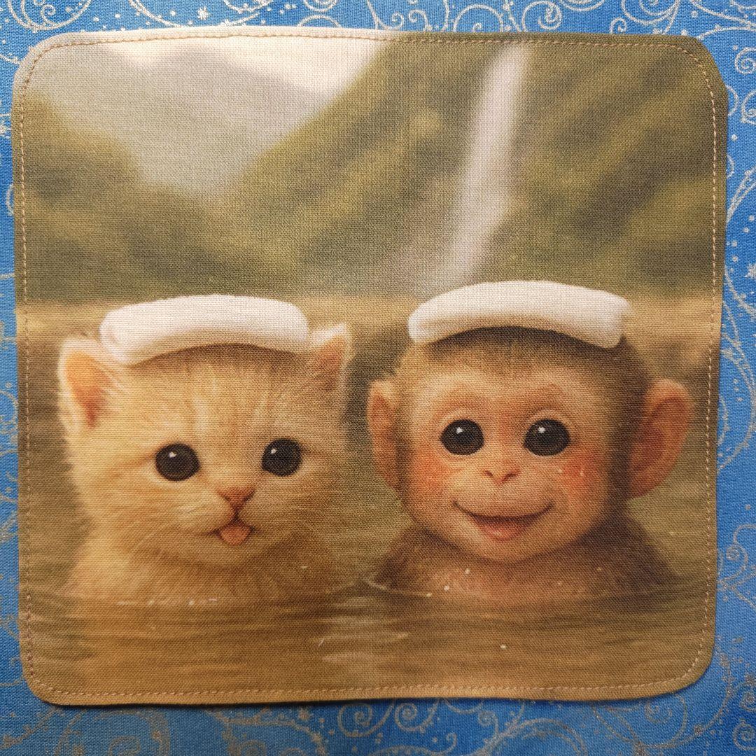 まるみ　ハンカチ　ねこちゃん柄　19枚