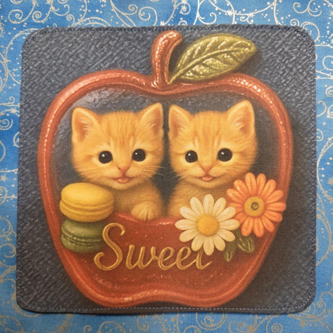 まるみ　ハンカチ　ねこちゃん柄　19枚