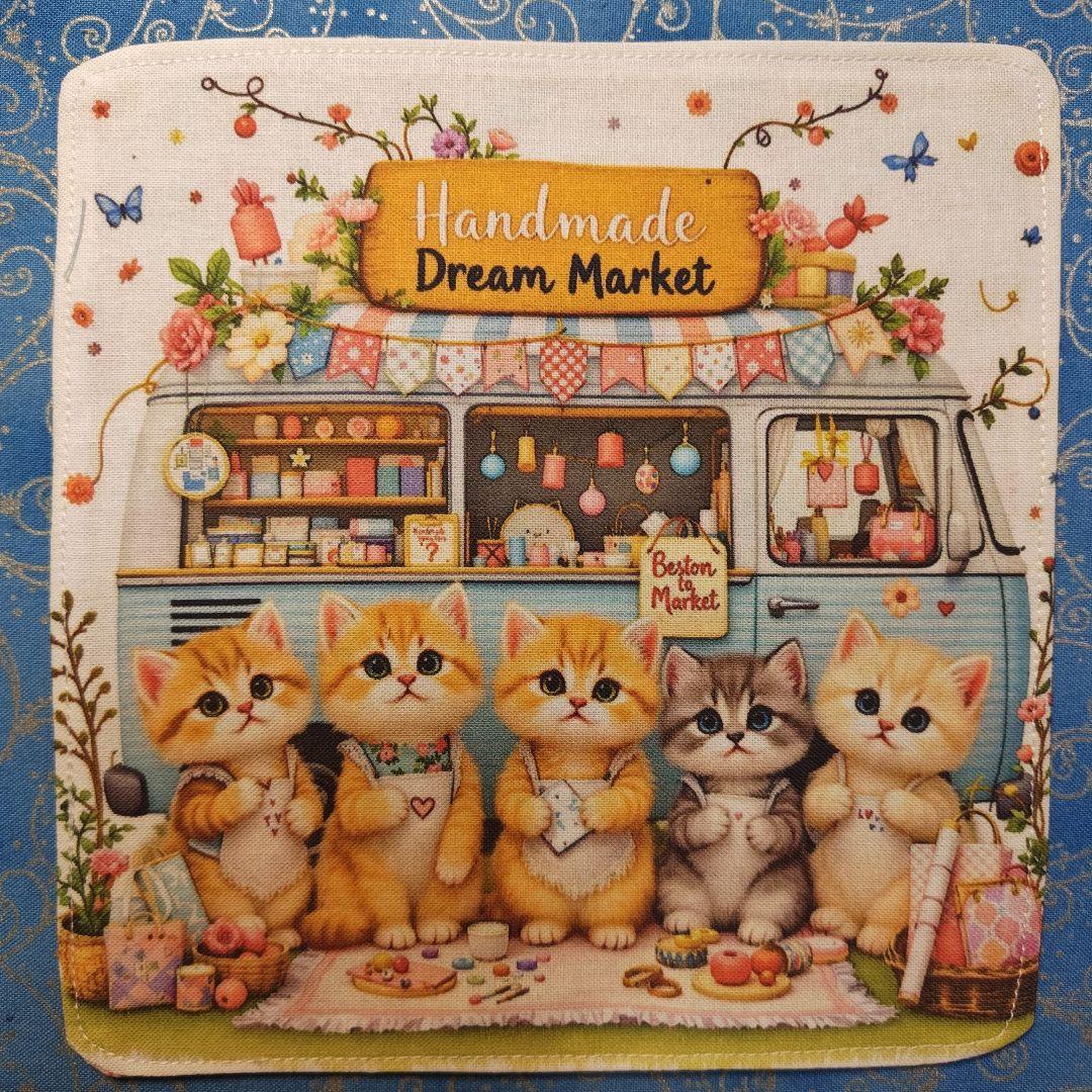 まるみ　ハンカチ　ねこちゃん柄　19枚