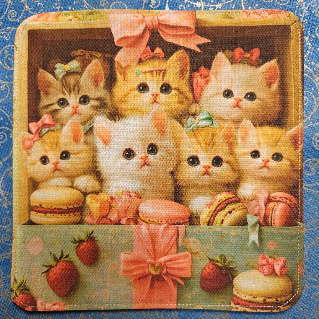 まるみ　ハンカチ　ねこちゃん柄　19枚