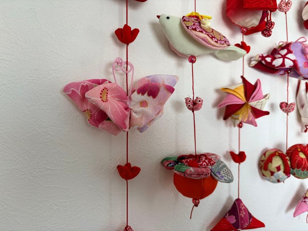 可愛いつるし雛　No.197 壁掛けタイプ・ひな祭り・さげもん吊るし飾り