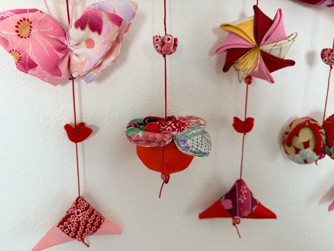 可愛いつるし雛　No.197 壁掛けタイプ・ひな祭り・さげもん吊るし飾り