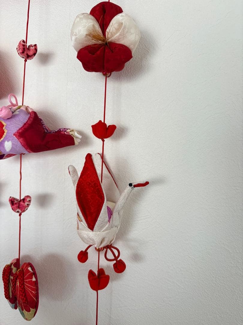 可愛いつるし雛　No.197 壁掛けタイプ・ひな祭り・さげもん吊るし飾り