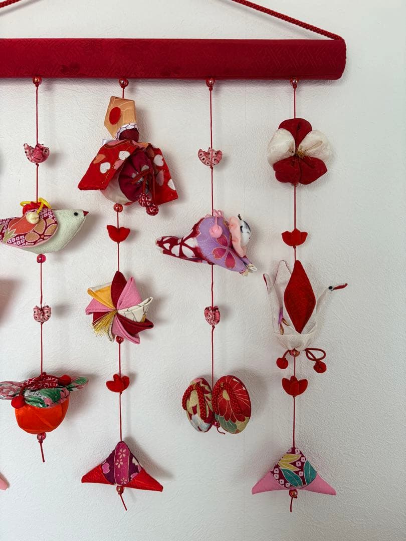 可愛いつるし雛　No.197 壁掛けタイプ・ひな祭り・さげもん吊るし飾り