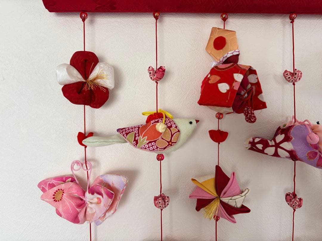 可愛いつるし雛　No.197 壁掛けタイプ・ひな祭り・さげもん吊るし飾り